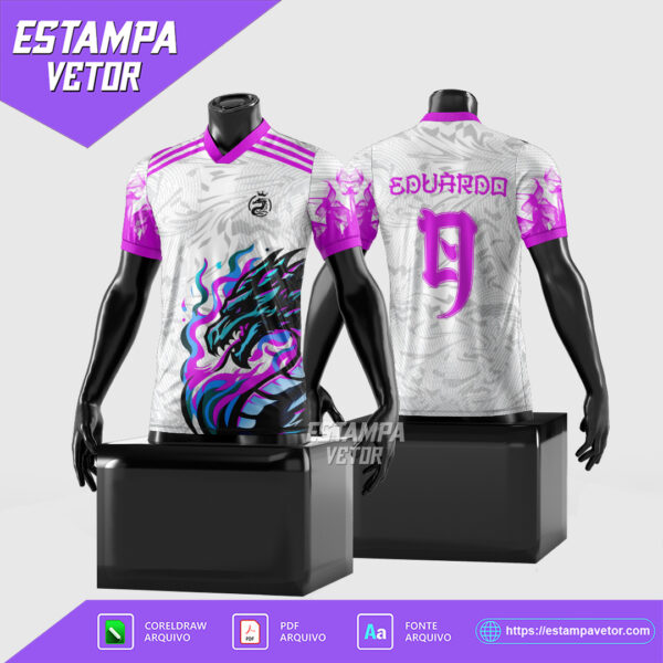 Arte vetor para camisa Interclasse em formato Corel Draw X7