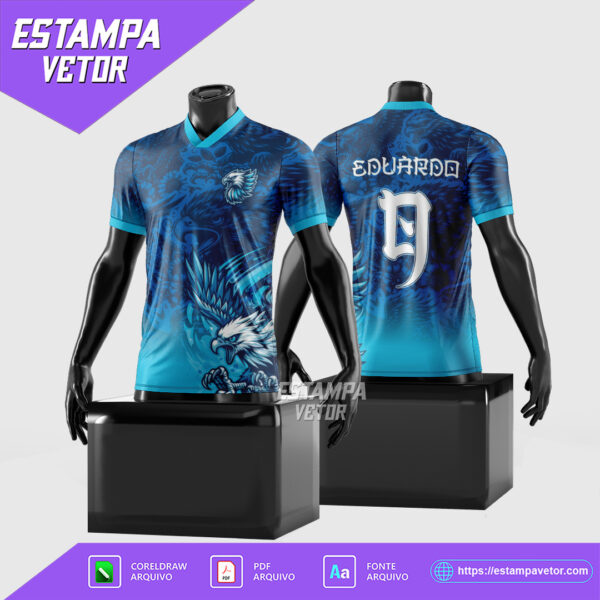 Arte vetor para camisa Interclasse em formato Corel Draw X7