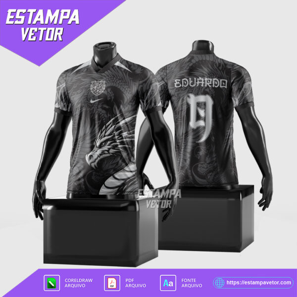 Arte vetor para camisa Interclasse em formato Corel Draw X7