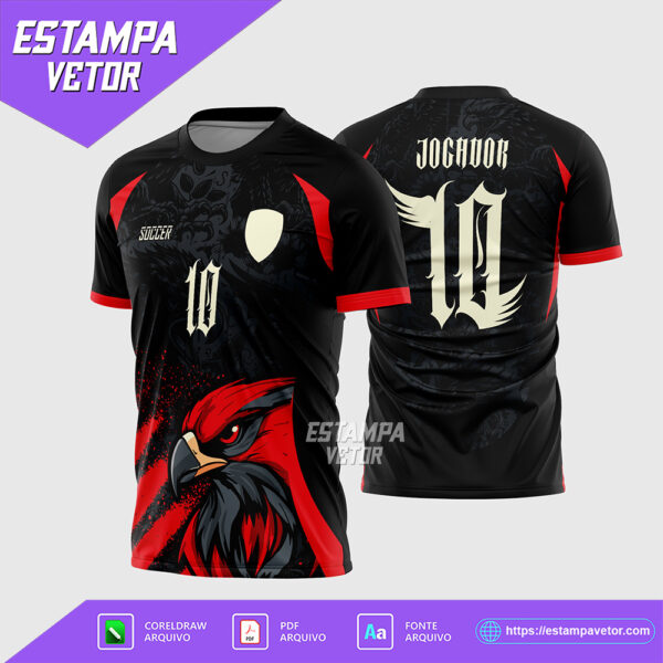 Arte Vetor Camisa Interclasse Águia 2025 Corel Draw X7 para sublimação