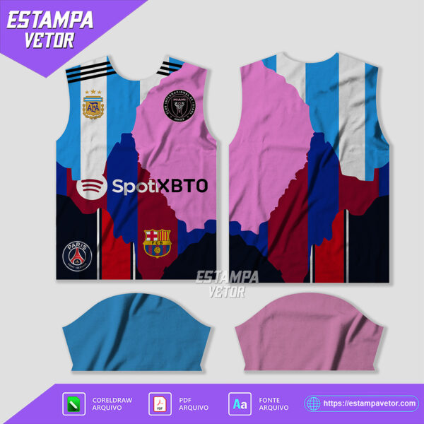 Arte Vetor Camisa Conceito Puma 2025 Corel Draw para sublimação e design esportivo