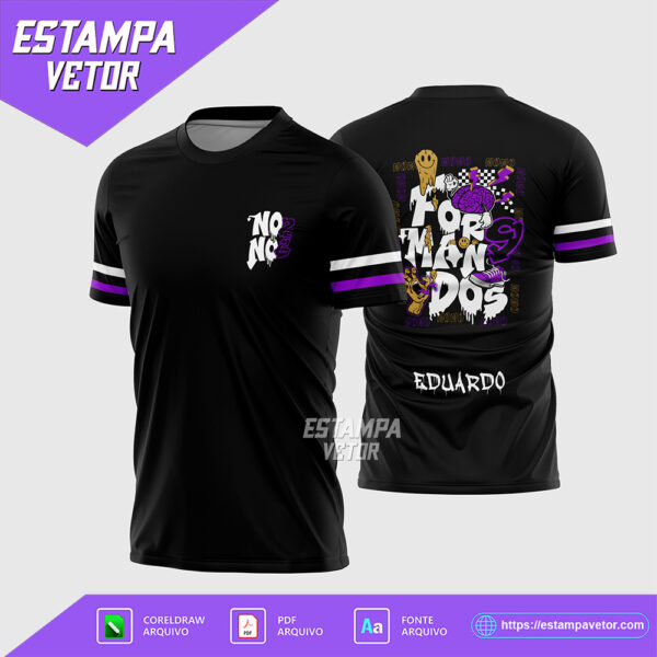 Arte Vetor Camisa Formandos Nono Ano 2026 Corel Draw X7 para sublimação