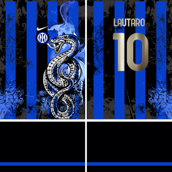 arte vetor camisa inter de milão home concept away 2024 - Image 2