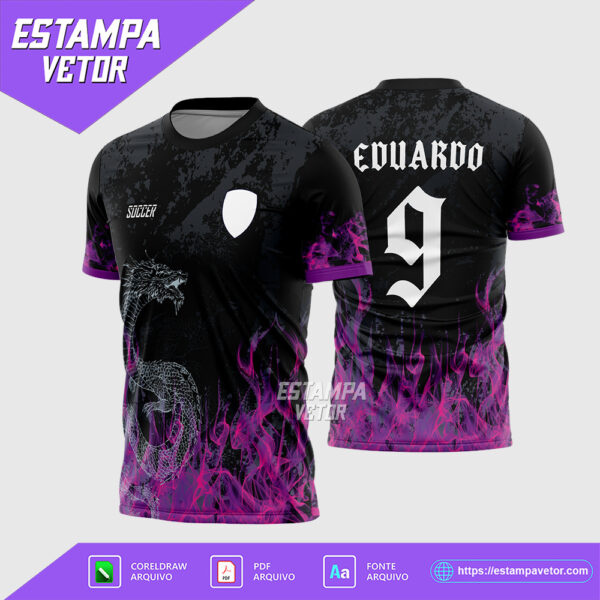 Arte vetor para camisa Interclasse em formato Corel Draw X7