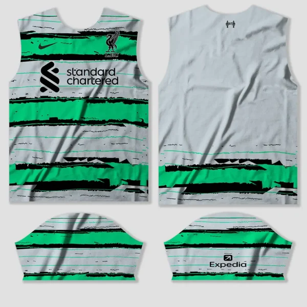 arte vetor camisa liverpool conceito 2023 - 2024