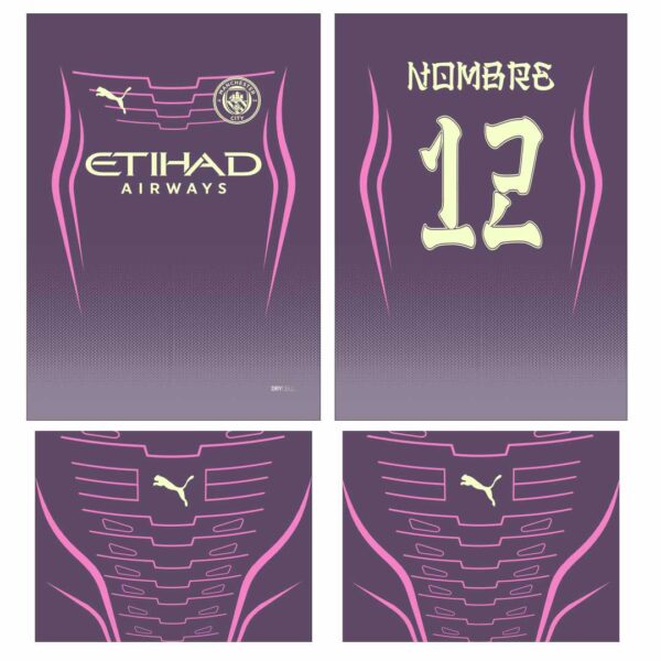 arte vetor camisa manchester city conceito 2024 - Image 2