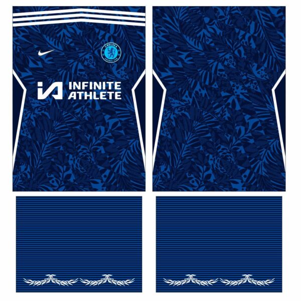 arte vetor camisa chelsea 2025 conceito - Image 2