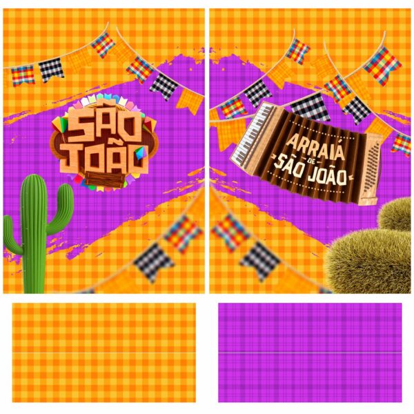 estampa vetor camisa - arraiá 2025 - festa junina - são joão 2025 - Image 2