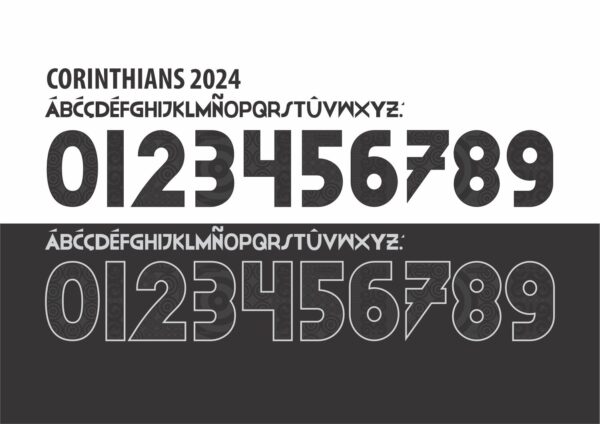 fonte vetor camisa corinthians 2024 2025