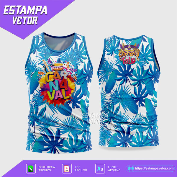 Arte Vetor Camisa Abadá Bloco Carnaval 2026 - Modelo 29