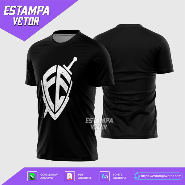 Arte Vetor Camisa Religião Ele Morreu Por Mim 2026 Corel Draw X7 para sublimação