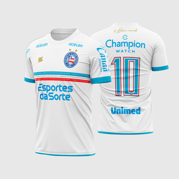 Arte Vetor Template Camisa Interclasse Jesus Cristo Salmo 23 4 Religiosa Branca Rosas Vermelhas Oficial para Sublimação CorelDRAW