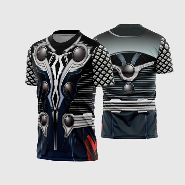 Arte Estampa Vetor Camisa Heróis - Thor - Modelo 02