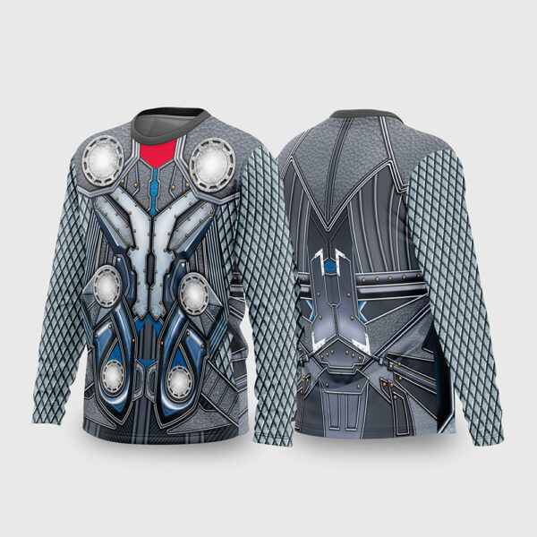Arte Estampa Vetor Camisa Heróis - Thor - Modelo 04