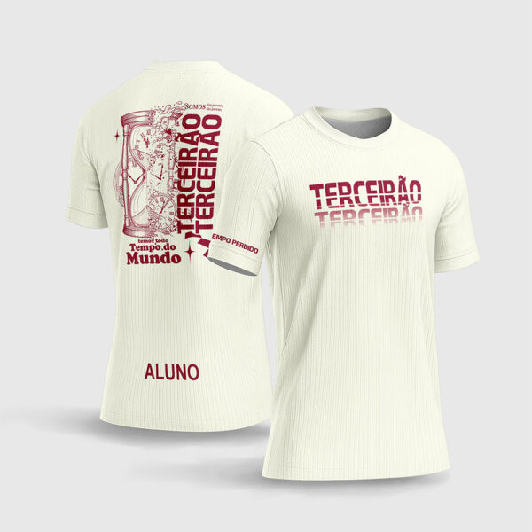 Arte Vetor Camisa Terceirão Tempo Perdido