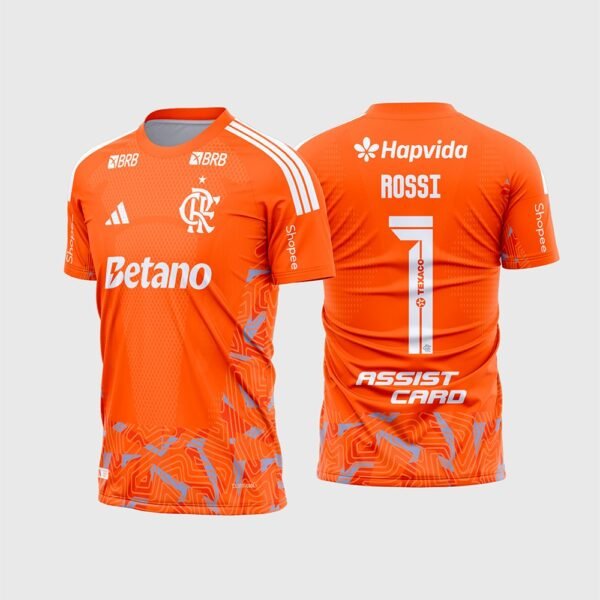 Arte Camisa Flamengo Goleiro 2026 - 2027