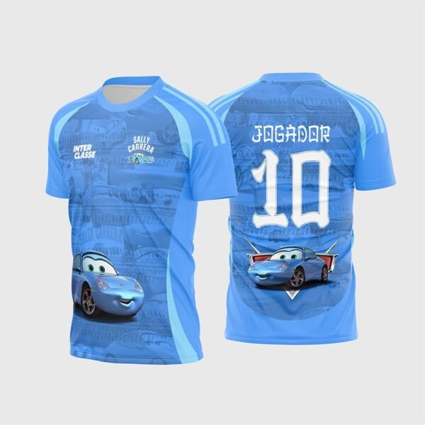 Arte Camisa Interclasse Carros Sally Carrera
