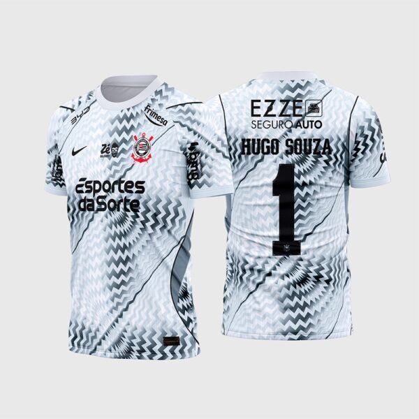 Arte Corinthians Goleiro I Branca 2026 - 2027