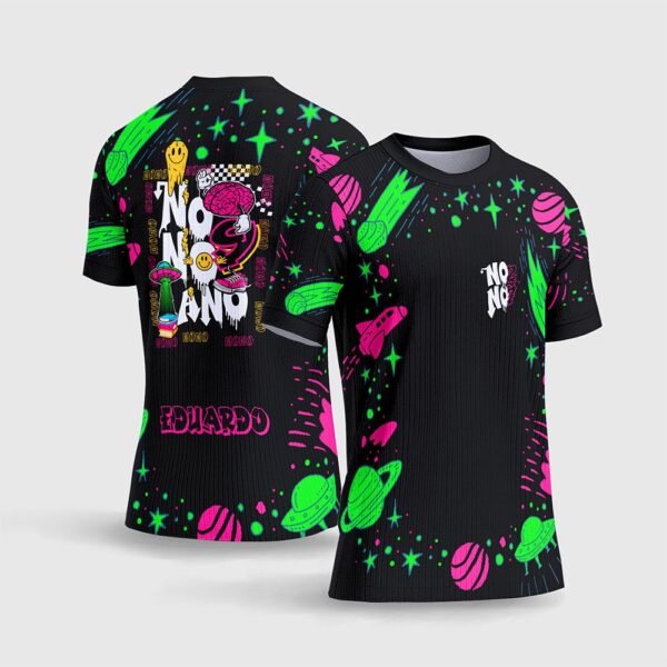 Arte Estampa Vetor Camisa Nono Ano Alien 2027