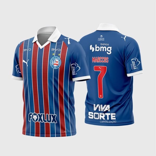 Arte Vetor Camisa Bahia Reserva 2026 - 2027
