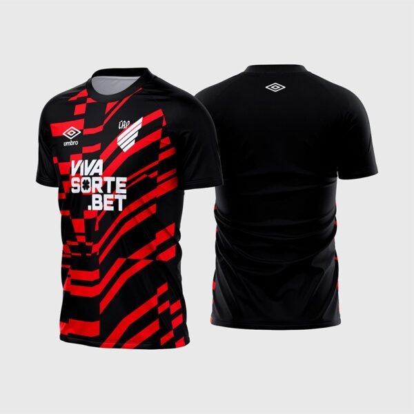 Arte Vetor Camisa Club Athletico Paranaense Pré-Jogo 2026 - 2027