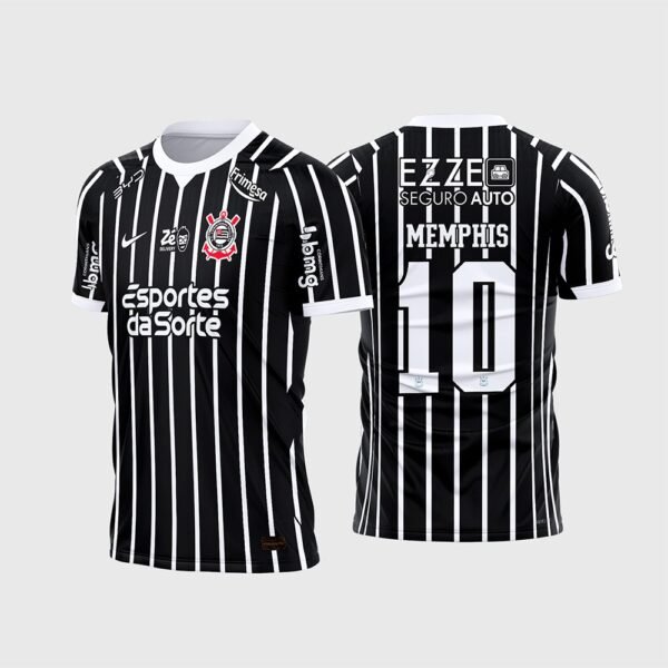 Arte Vetor Camisa Corinthians Reserva 2026 - 2027