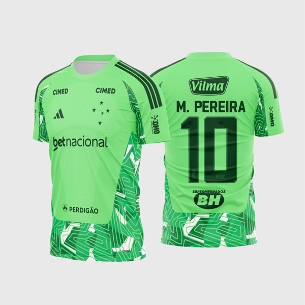 Arte Vetor Camisa Cruzeiro Goleiro 2026 - 2027