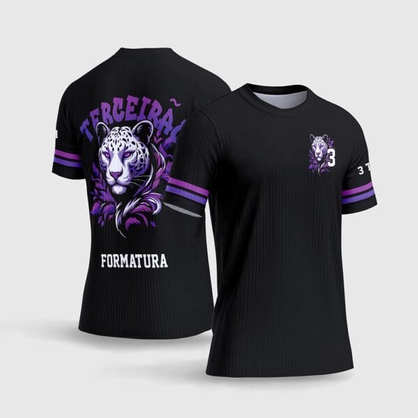 Arte Vetor Camisa Exclusiva Terceirão Design Pantera Impactante