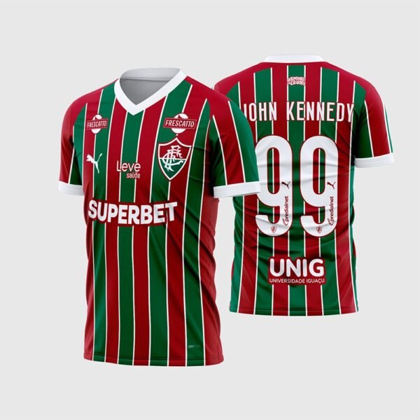 Arte Vetor Camisa Fluminense Titular 2026 - 2027