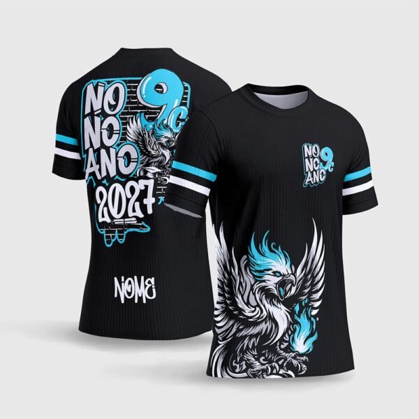Arte Vetor Camisa Formandos Nono Ano Graffite Fênix