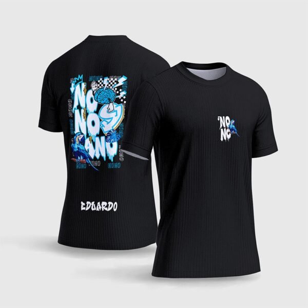 Arte Vetor Camisa Nono Ano Arara Azul