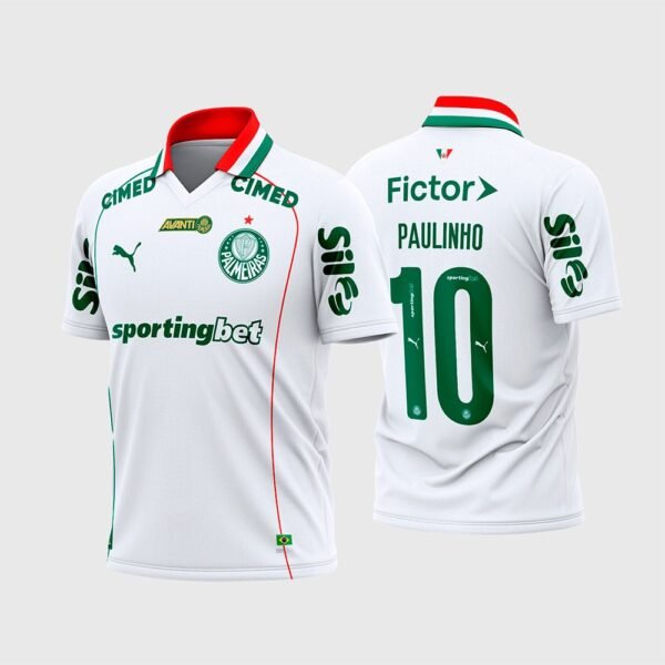 Arte Vetor Camisa Palmeiras Reserva 2026 - 2027