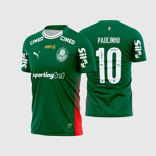 Arte Vetor Camisa Palmeiras Titular 2026 - 2027