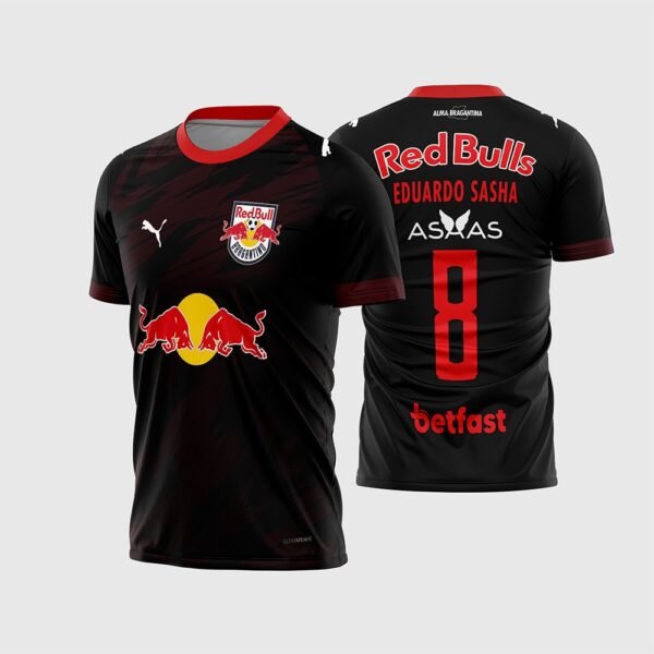 Arte Vetor Camisa Red Bull Bragantino Reserva 2026 - 2027